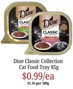 Farmer Jack's Dine Classic Collection Cat Food Tray offer