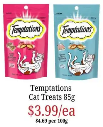 Farmer Jack's Temptations Cat Treats offer
