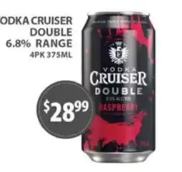 Sense of Taste Vodka Cruiser Double Raspberry offer