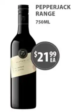 Sense of Taste Pepperjack Shiraz offer