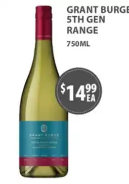 Sense of Taste Grant Burge 5th Gen Range offer