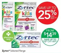 Terry White Zyrtec Cetirizine offer
