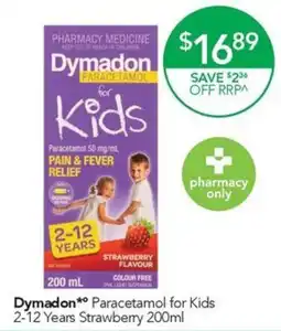 Terry White Dymadon Paracetamol for Kids offer