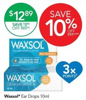 Waxsol Ear Drops