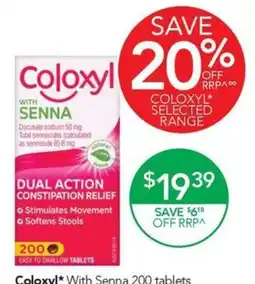 Terry White Coloxyl With Senna offer