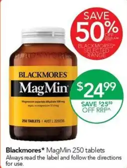 Terry White Blackmores MagMin offer