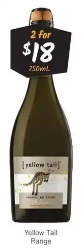 Cellarbrations Yellow Tail Range offer