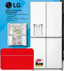 The Good Guys LG 506L French Door Refrigerator offer