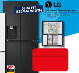 The Good Guys LG 506L French Door Refrigerator offer