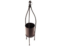 LivingStyles Logan Metal Planter Stand, Small offer