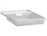 Howards Storage World Elfa 40 Gliding Mesh Drawer W449mm x H85mm - White offer