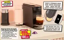 JB Hi-Fi Nespresso Vertuo Up Capsule Coffee Machine Bundle (Black) offer