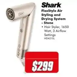 The Good Guys Shark FlexStyle Air Styling and Drying System - Stone offer