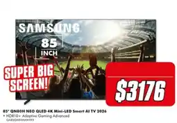 The Good Guys Samsung 85 inch TV offer