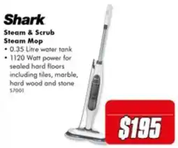 The Good Guys Shark Steam & Scrub Steam Mop offer