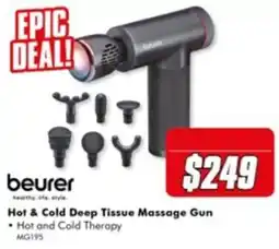 The Good Guys beurer Hot & Cold Deep Tissue Massage Gun offer