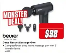 The Good Guys beurer Deep Tissue Massage Gun offer