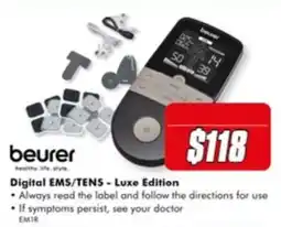The Good Guys beurer Digital EMS/TENS - Luxe Edition offer