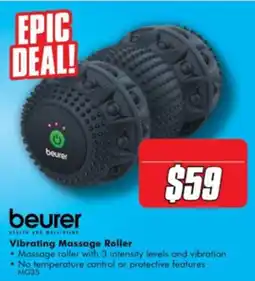 The Good Guys beurer Vibrating Massage Roller offer