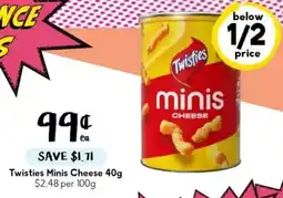 Drakes Twisties Minis Cheese offer