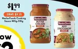 Drakes MasterFoods Cooking Sauce offer