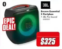 The Good Guys JBL Encore Essential 2 Partybox offer