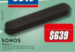 The Good Guys Sonos Beam Gen 2 offer