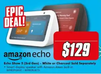 The Good Guys amazon echo Echo Show 5 (3rd Gen) offer