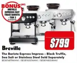 The Good Guys Breville The Barista Express Impress offer