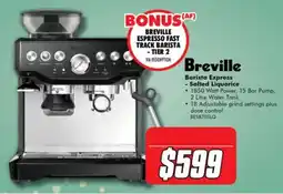 The Good Guys Breville Barista Express - Salted Liquorice offer