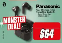 The Good Guys Panasonic True Wireless Noise Cancelling Earbuds offer