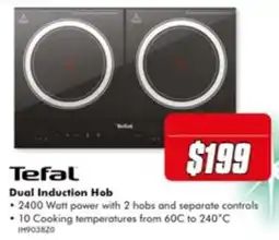 The Good Guys Tefal Dual Induction Hob offer