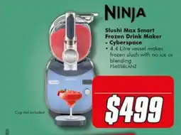 The Good Guys Ninja Slushi Max Smart Frozen Drink Maker - Cyberspace offer
