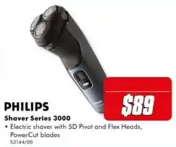 The Good Guys Philips Shaver Series 3000 offer