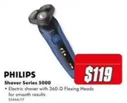 The Good Guys Philips Shaver Series 5000 offer