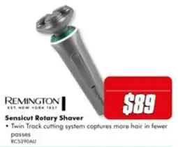 The Good Guys Remington Sensicut Rotary Shaver offer