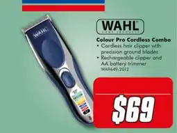 The Good Guys Wahl Colour Pro Cordless Combo offer