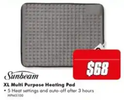 The Good Guys Sunbeam XL Multi Purpose Heating Pad offer