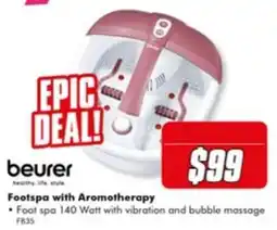 The Good Guys beurer Footspa with Aromatherapy offer