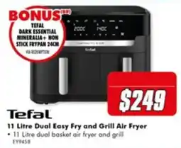 The Good Guys Tefal 11 Litre Dual Easy Fry and Grill Air Fryer offer