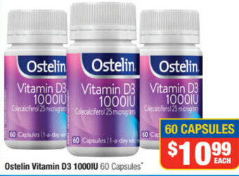 Direct Chemist Outlet Ostelin Vitamin D3 1000IU offer