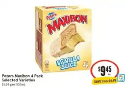 IGA Peters Maxibon Selected Varieties offer