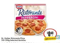 IGA Dr. Oetker Ristorante Pizza offer