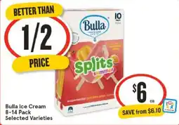 IGA Bulla Ice Cream offer