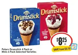 IGA Peters Drumstick Selected Varieties offer