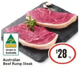 IGA Australian Beef Rump Steak offer