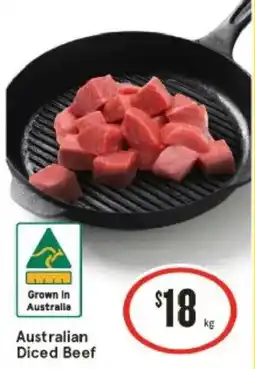 IGA Australian Diced Beef offer