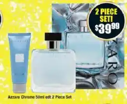 Chemist Warehouse Azzaro Chrome 50ml edt 2 Piece Set offer