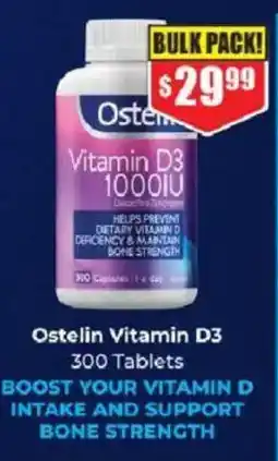 Chemist Warehouse Ostelin Vitamin D3 offer