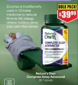 Chemist Warehouse Nature's Own Complete Sleep Advanced offer